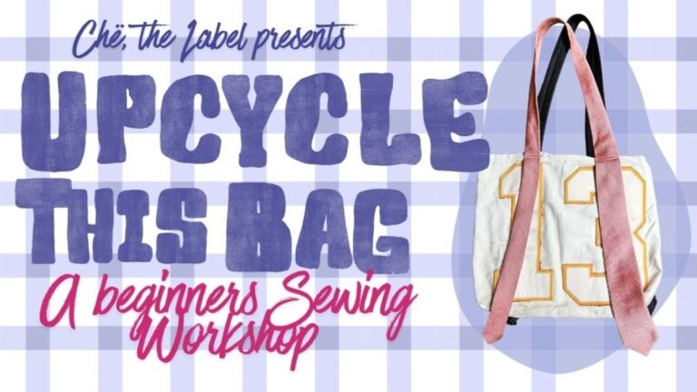 Beginner’s Sewing Workshop – Upcycle a Tote Bag