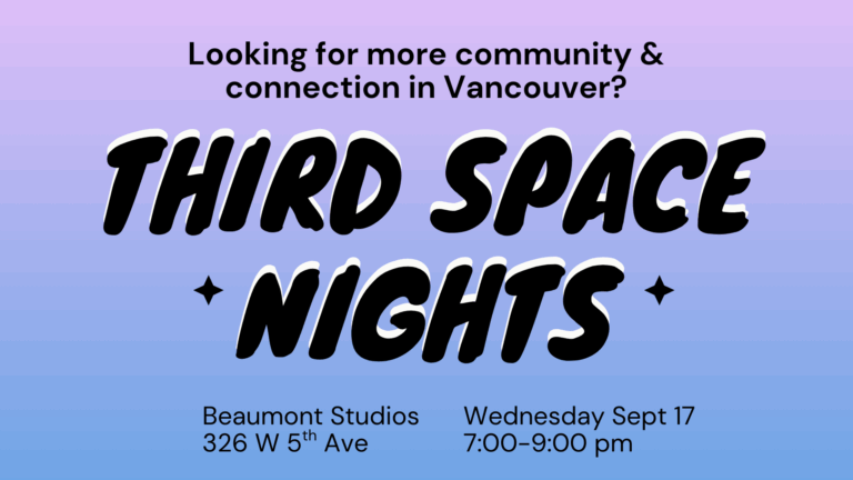 September Third Space Night