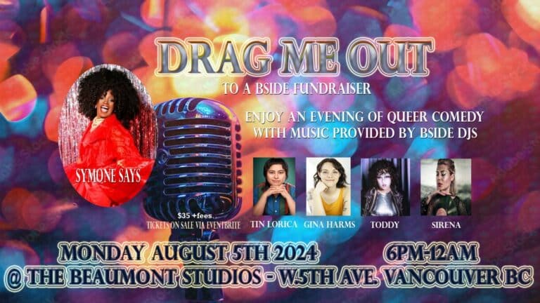 DRAG ME OUT – Bside FUNdraiser