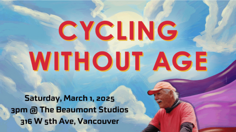 Cycling Without Age Documentary Screening