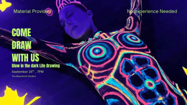 Autumn glow life drawing