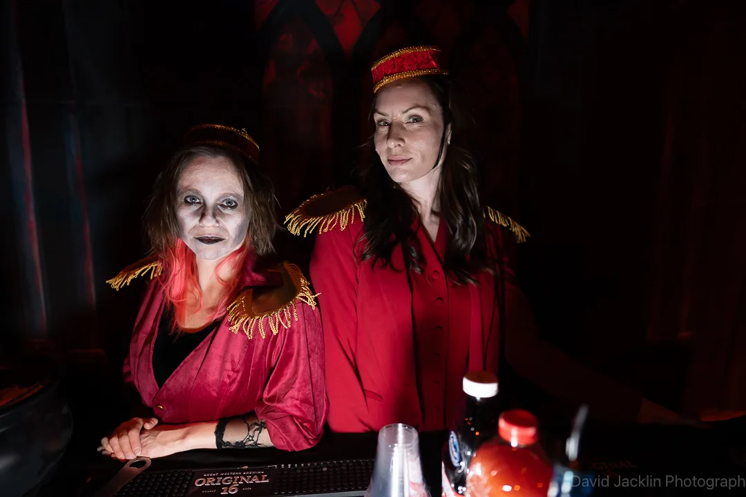 Undead usherettes at the Beaumont bar during Theatre of the Damned