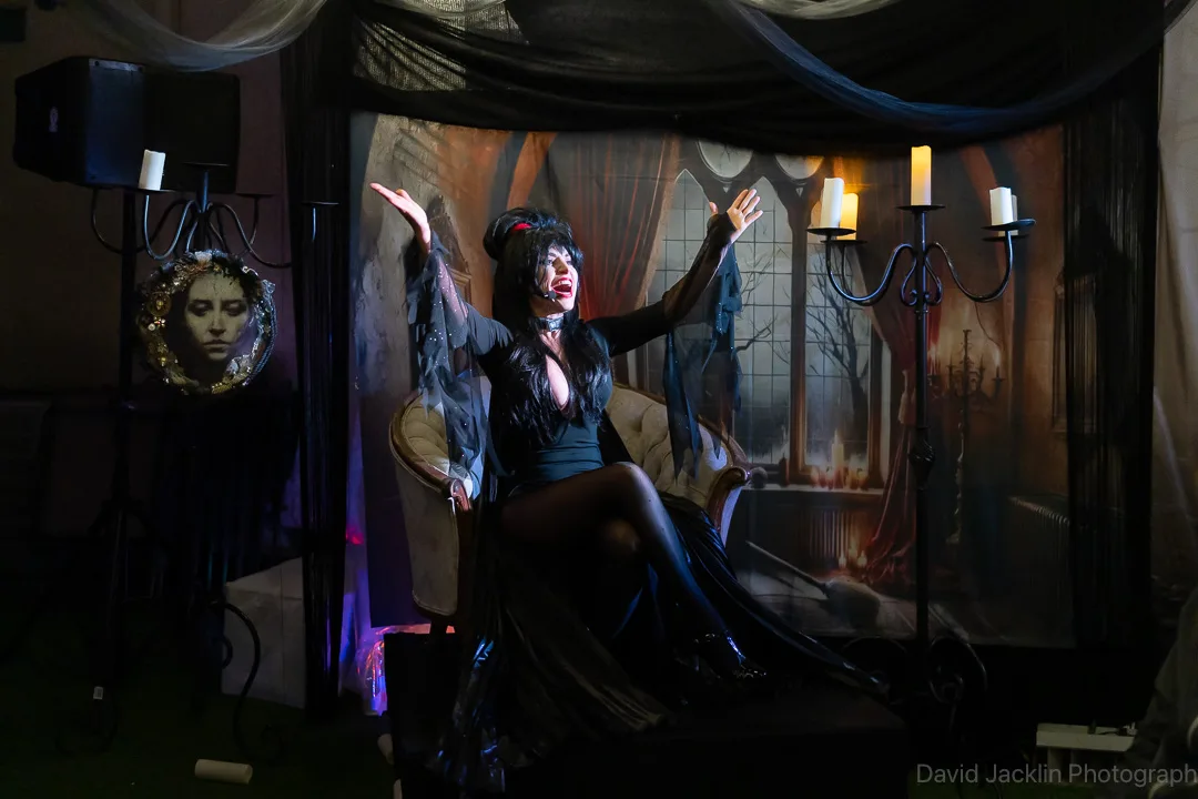 Hellvira performance - Theatre of the Damned 2025